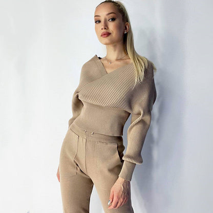 Rosanti Joggingpak Set met Overslagstijl