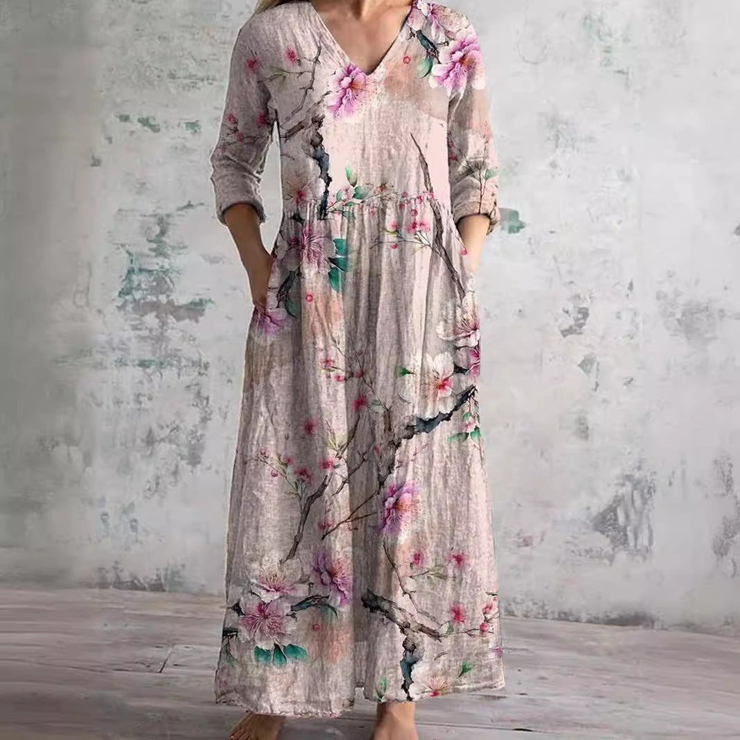 Rose™ – Jurk met Bloemenprint voor Elegante Lichtheid