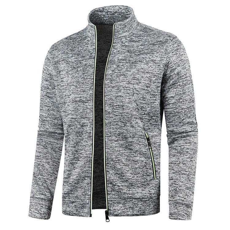 Kasper | Klassiek gebreid vest met rits