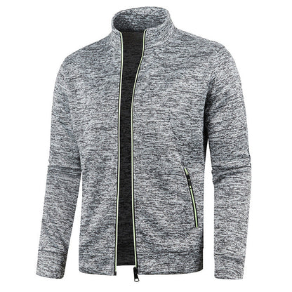 Kasper | Klassiek gebreid vest met rits