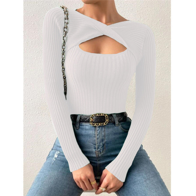 QAMRA™ – Elegante Pullover met Lange Mouwen en Ronde Hals