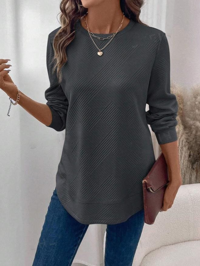Ava Casual Core Langarmshirt