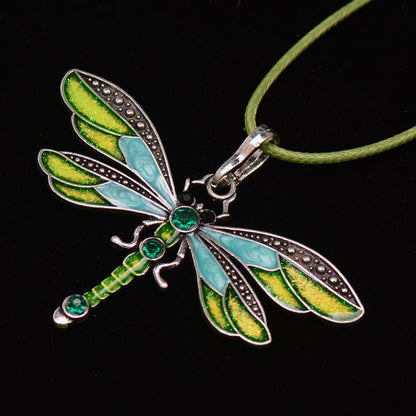 Collier Pendentif Libellule
