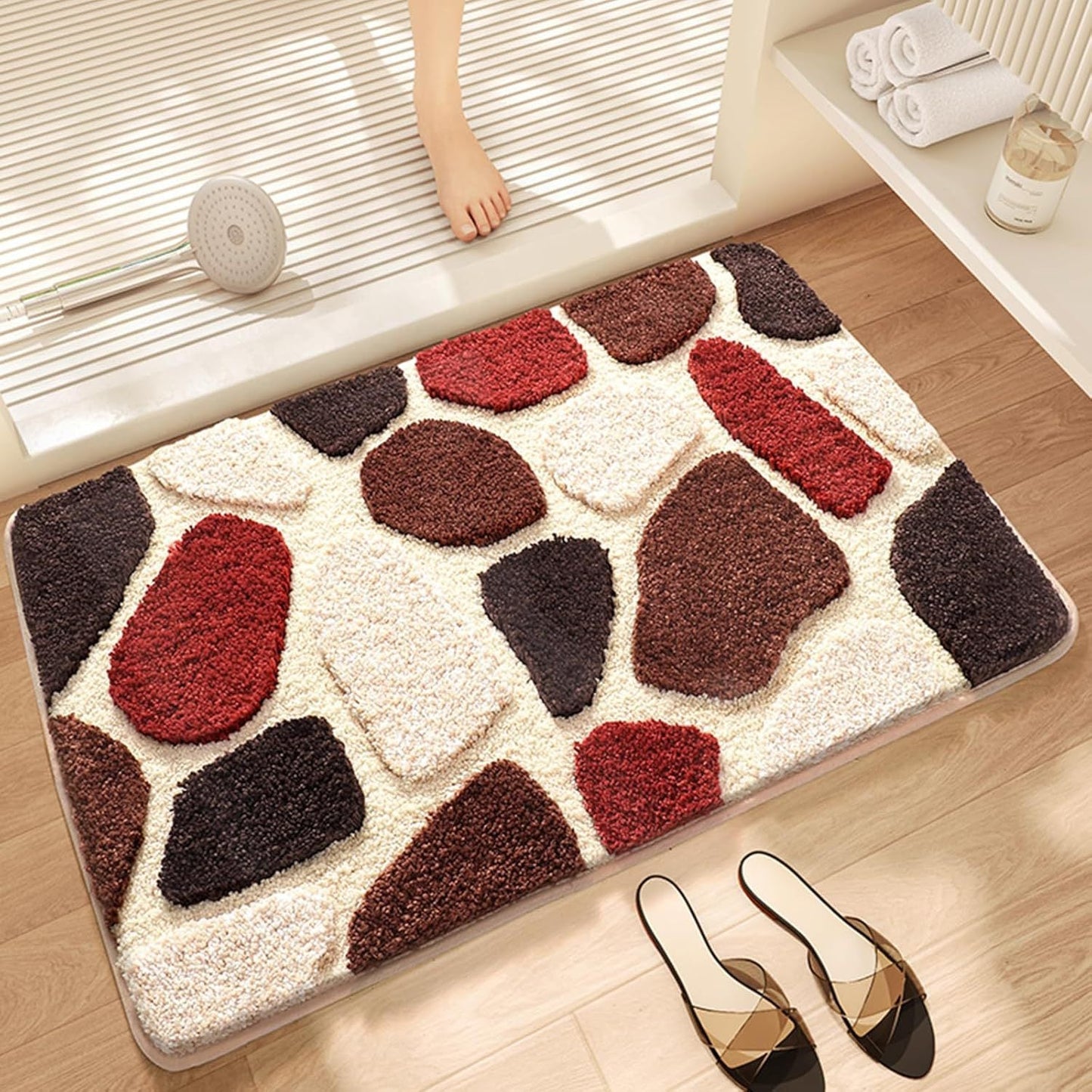 PebbleSoft Mikrofaser Teppich