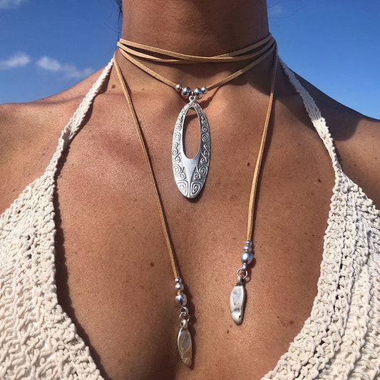 Collier Pendentif Vintage