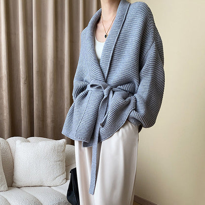 Rosalie wollen gebreid vest