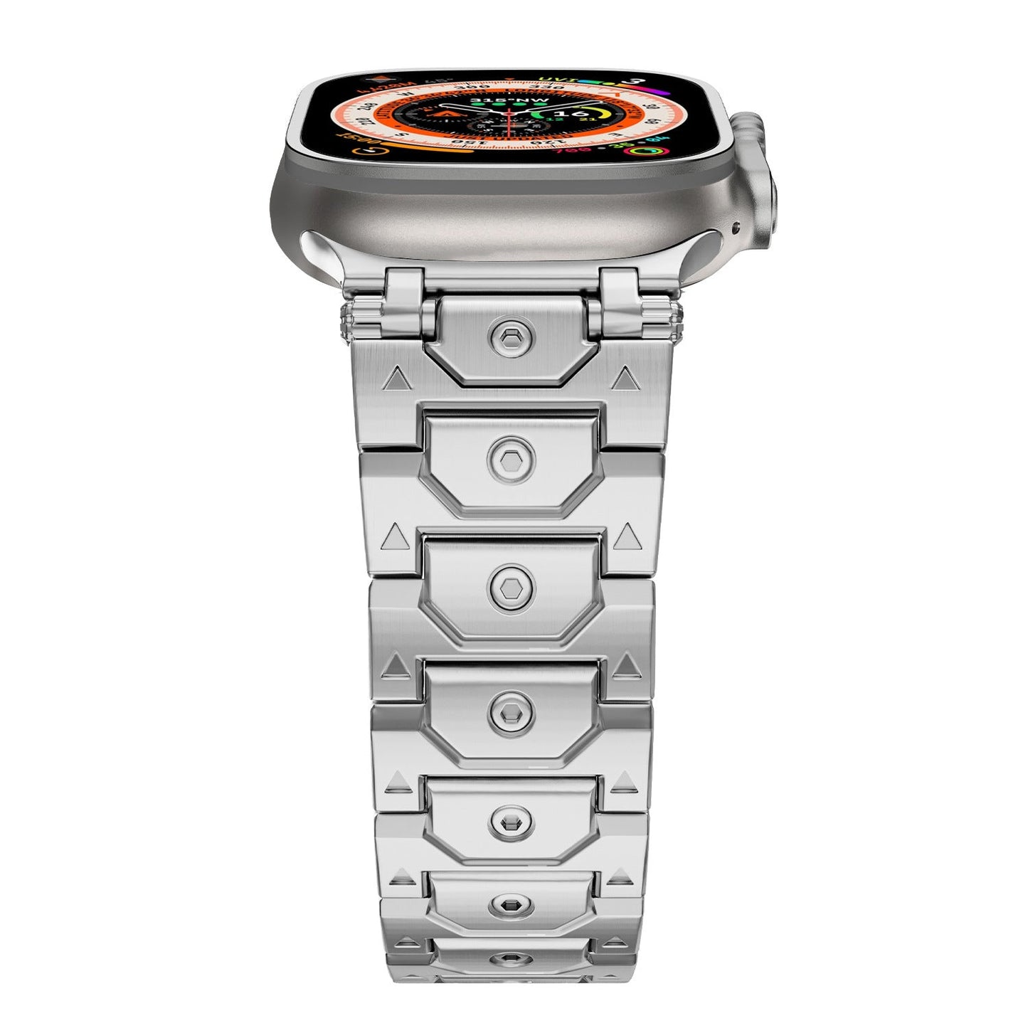 Imperiale roestvrijstalen Apple Watch-band