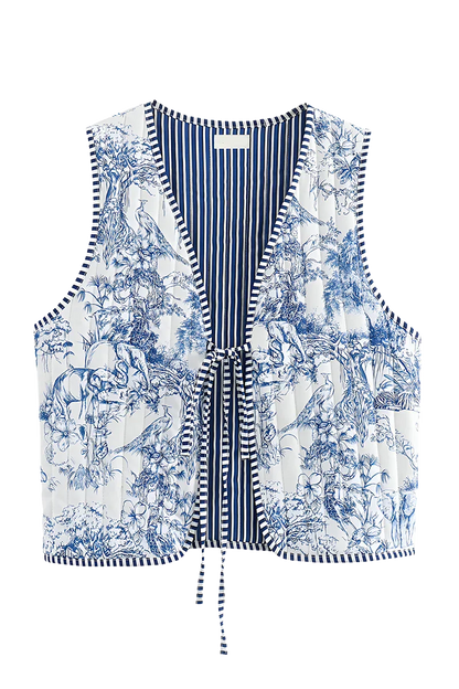 Babinia Blaue Weste
