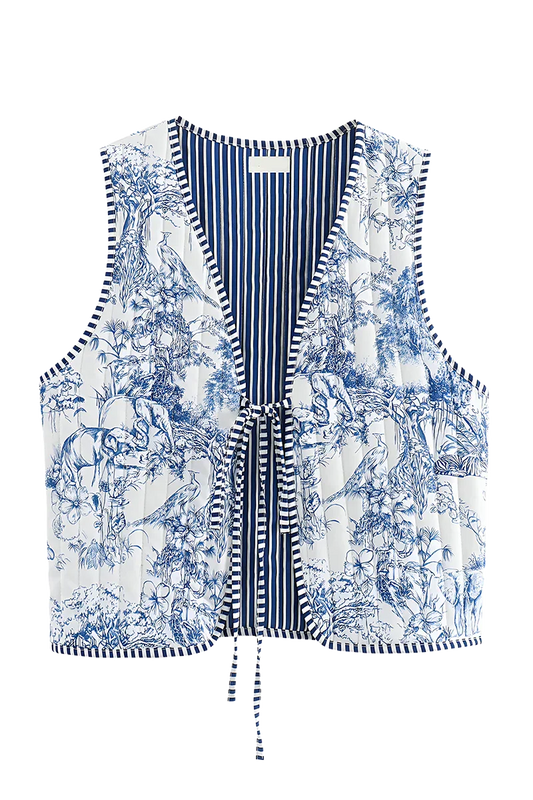 Babinia Blaue Weste
