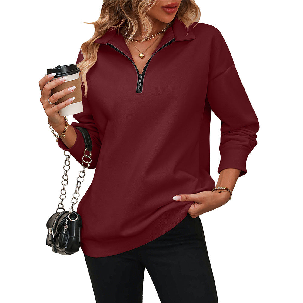 ALEX™ – Zeitloses lässiges Zip-Sweatshirt