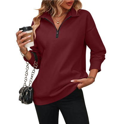 ALEX™ – Zeitloses lässiges Zip-Sweatshirt