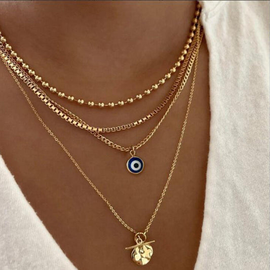 Vintage Boheemse Hanger Ketting