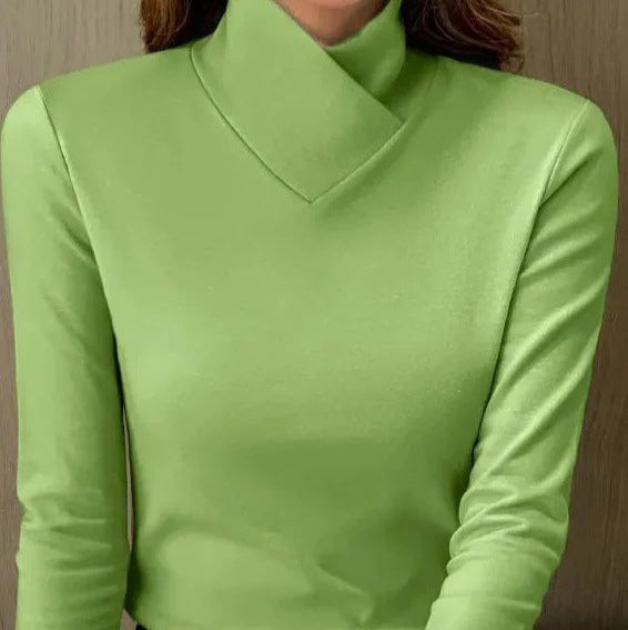 Mette | Elegante Coltrui met Hoge Hals