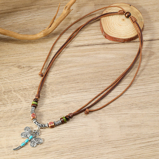 Vintage Boheemse Hanger Ketting