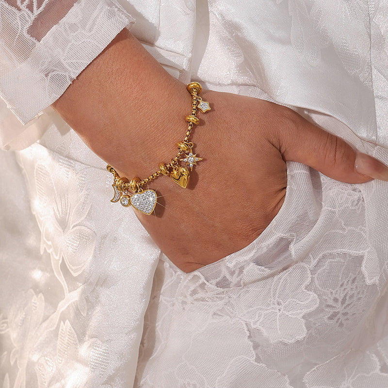 Boho Hart Armband