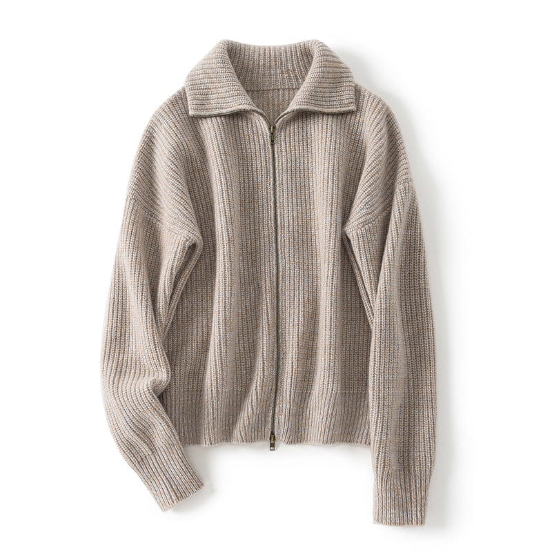 Camille comfortabel vest met rits