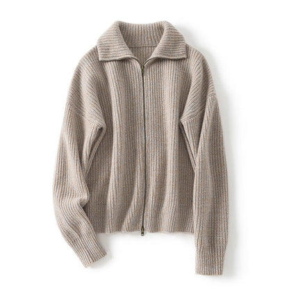 Camille comfortabel vest met rits