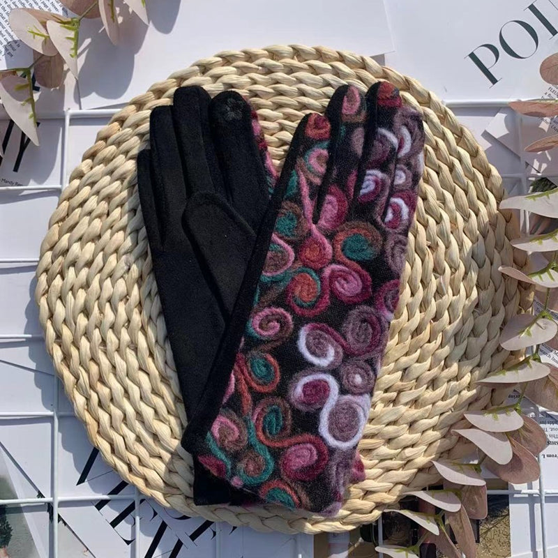 Warme Vintage Handschoenen