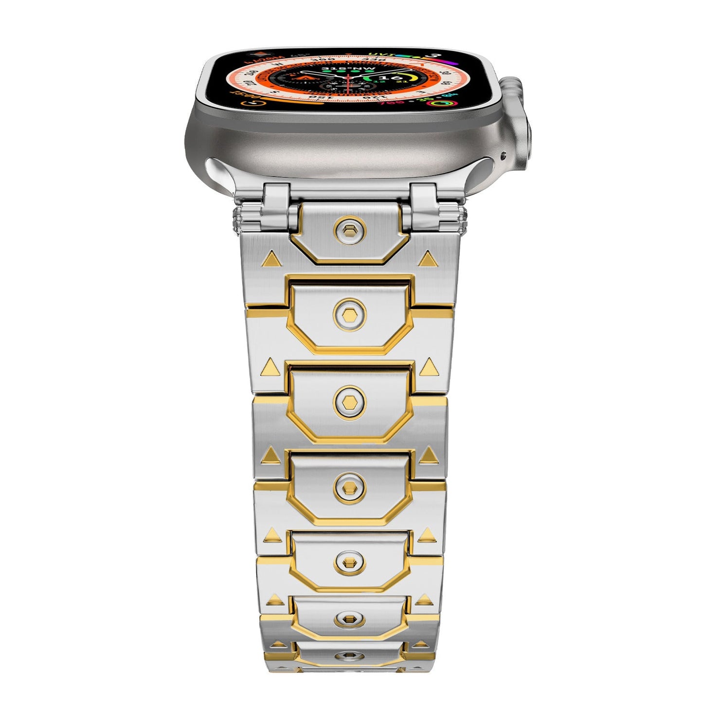 Imperiale roestvrijstalen Apple Watch-band