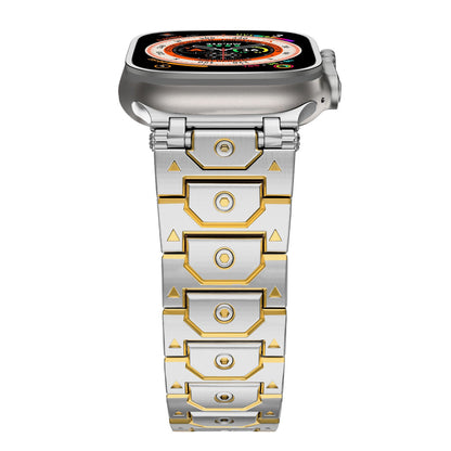 Imperiale roestvrijstalen Apple Watch-band