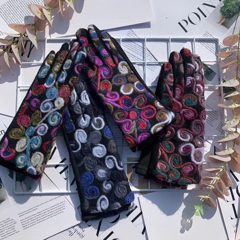 Warme Vintage Handschoenen