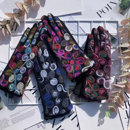 Warme Vintage Handschoenen