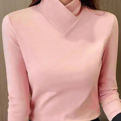 Mette | Elegante Coltrui met Hoge Hals