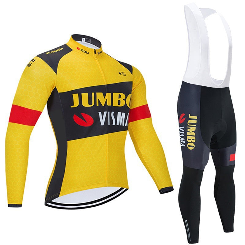 Teams - Professionele Cykelset met lange mouwen