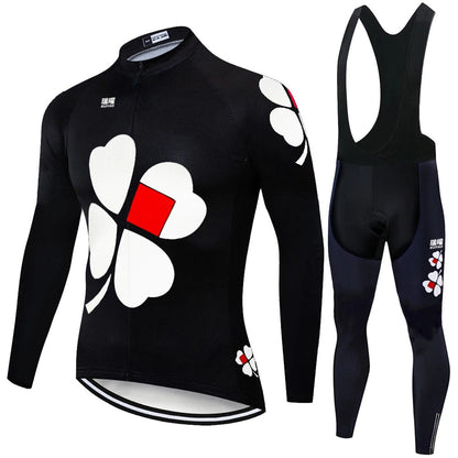 FDJ - Professionelles langärmliges Radtrikot