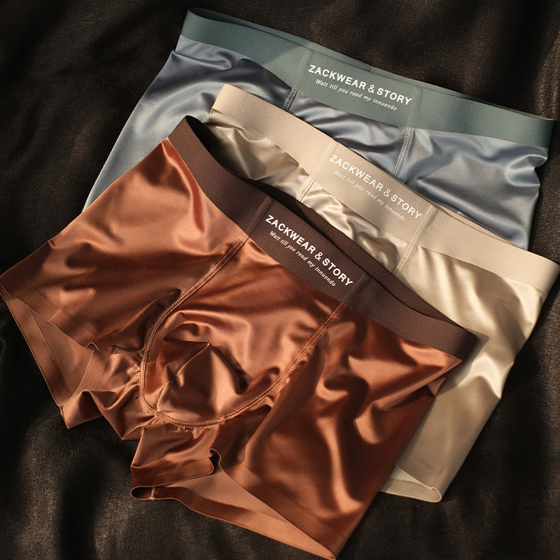 ZACKWEAR & STORY – Luxe Ice Silk Boxershorts