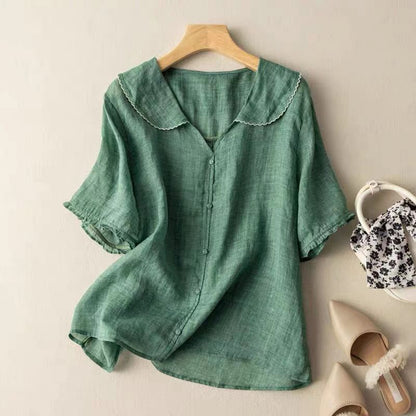 Aria | Leinenbluse