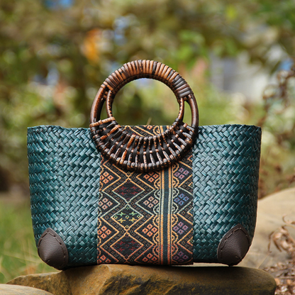 Sac à main Bohemian Woven Delight