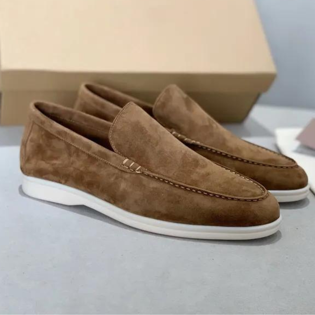 THARAH | Suède loafers