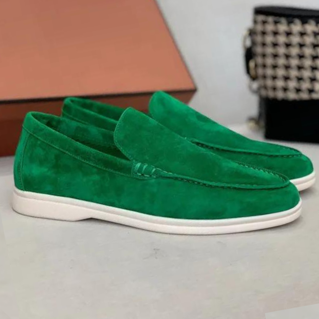 THARAH | Suède loafers