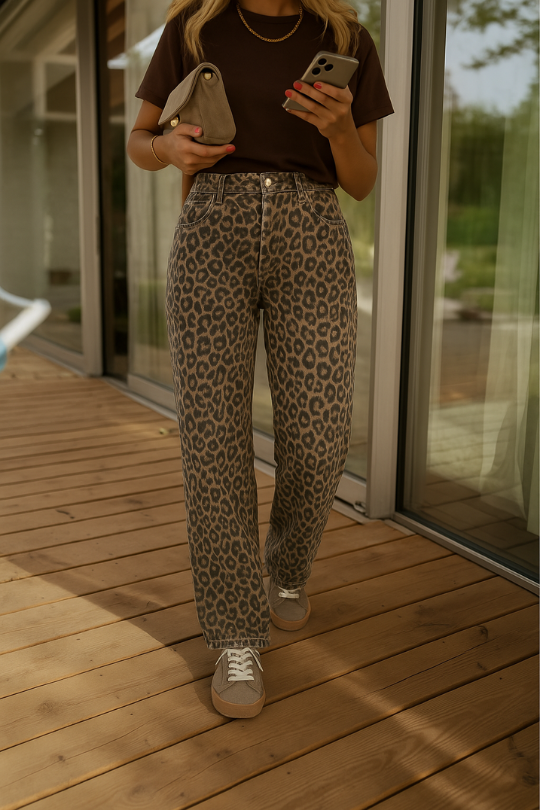 THARAH | DE LUIPAARD BROEK MET WIJDE PIJPEN