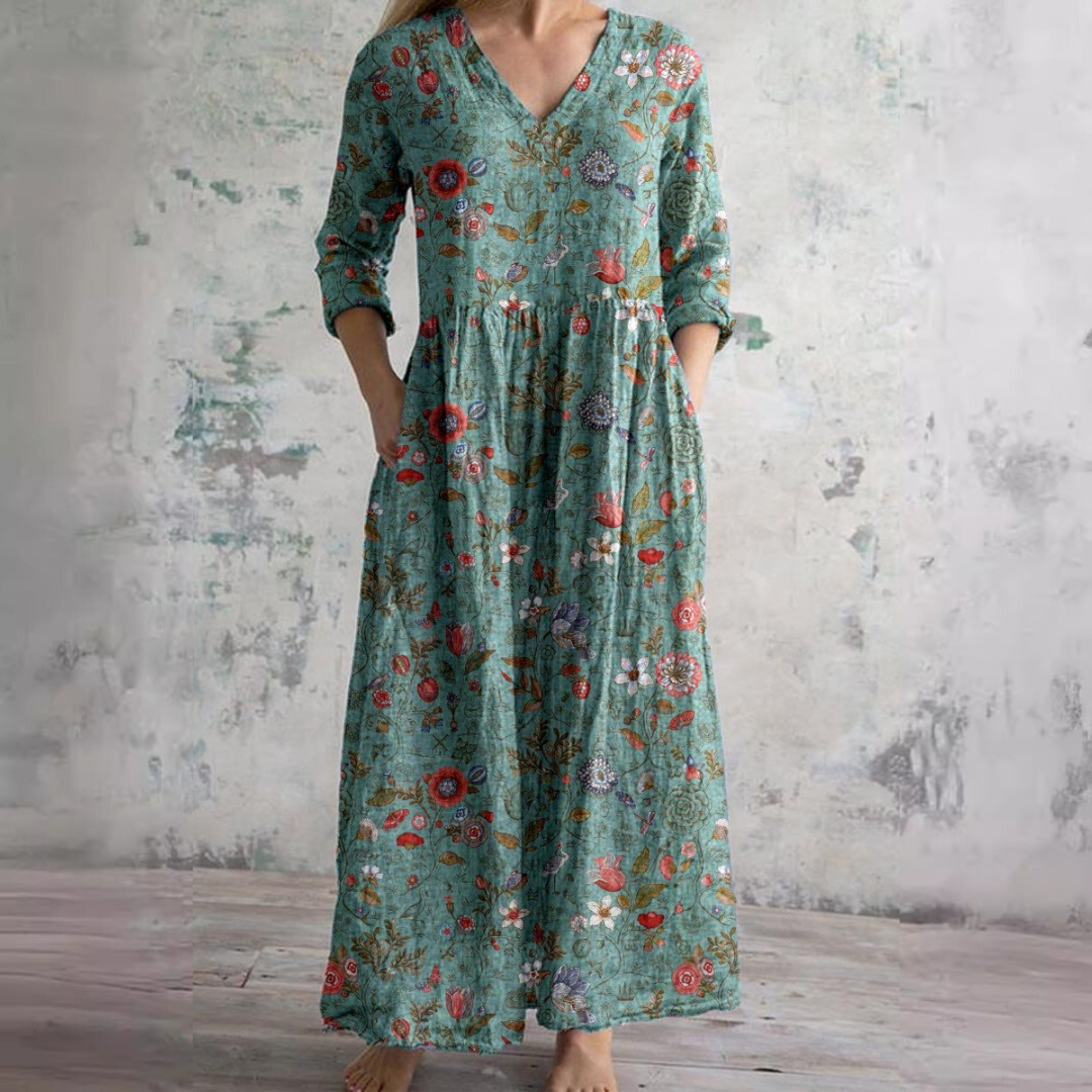 Rose™ – Jurk met Bloemenprint voor Elegante Lichtheid