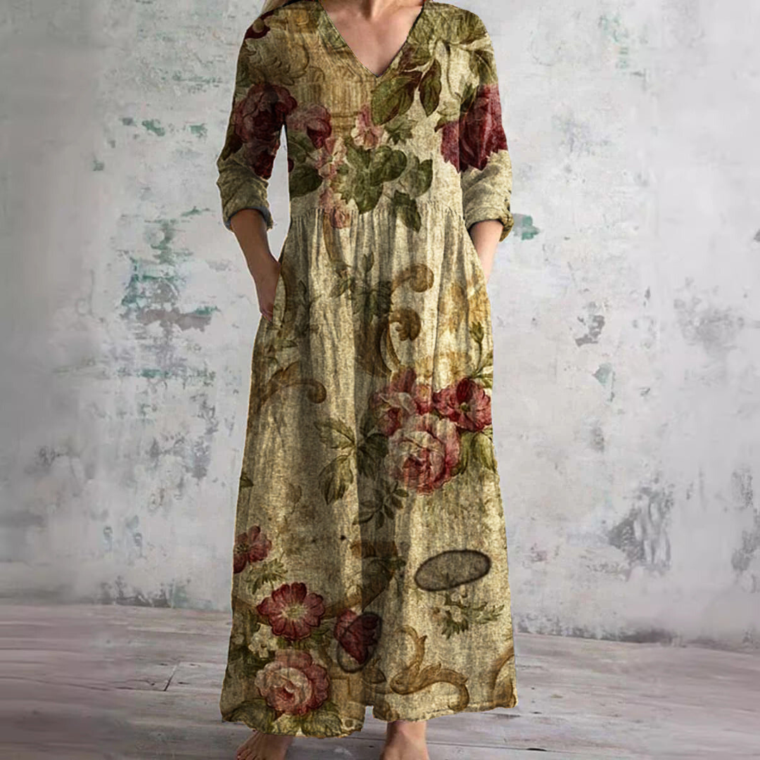 Rose™ – Jurk met Bloemenprint voor Elegante Lichtheid