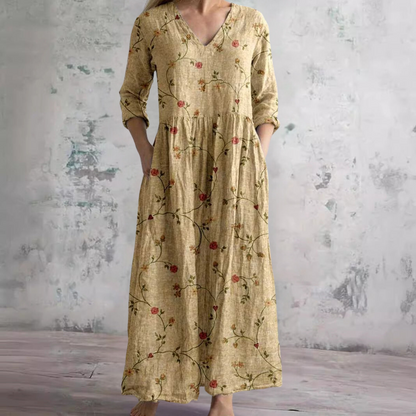 Rose™ – Jurk met Bloemenprint voor Elegante Lichtheid