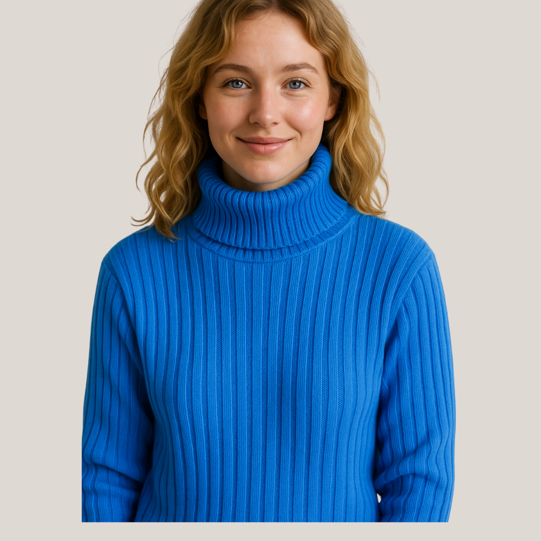Mette | Bequeme Strick-Rippenjacke