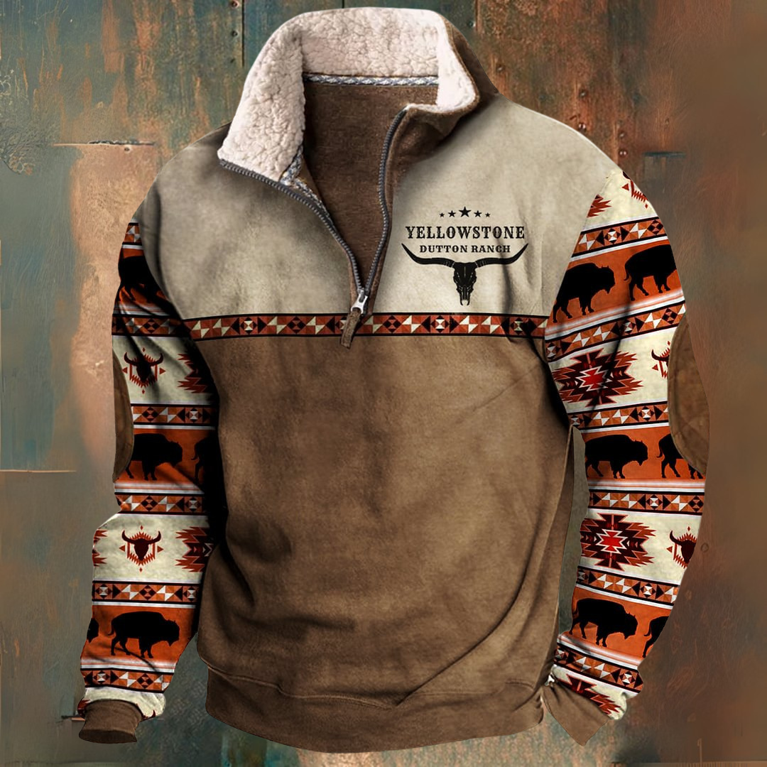 RODEO — Half-Zip Jacke für Herbst und Winter