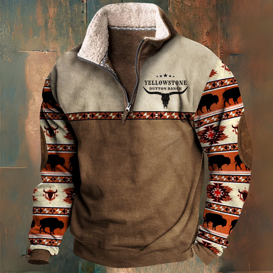 RODEO — Half-Zip Jacke für Herbst und Winter