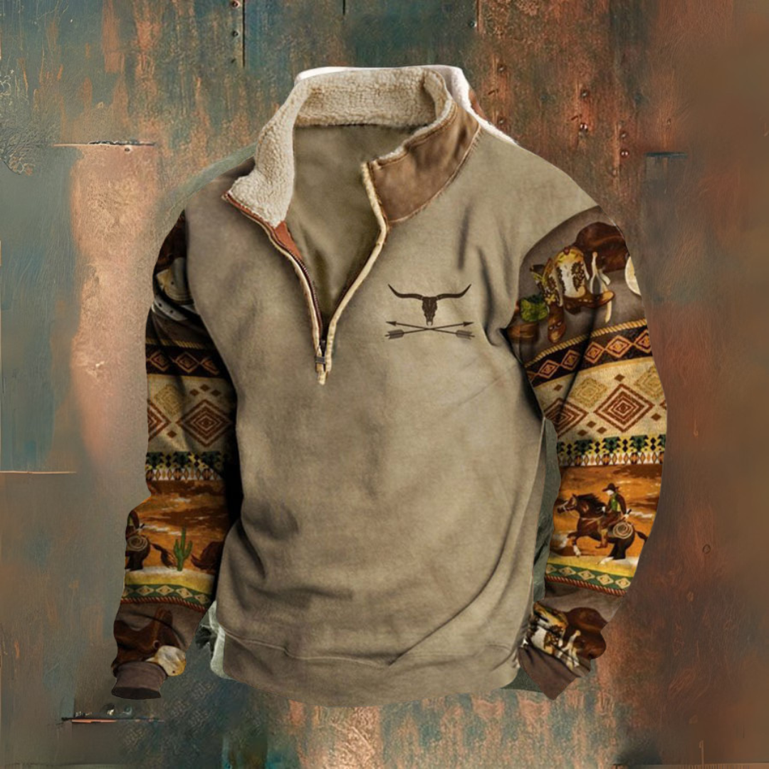 RODEO — Half-Zip Jacke für Herbst und Winter