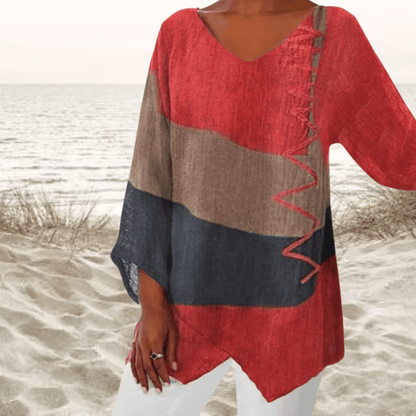 Brenda Santorini Bluse
