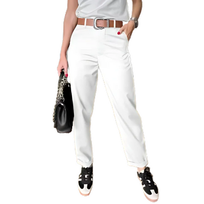 Aveline ClassyPants™ – Klassieke high-waist broek met rechte pijpen