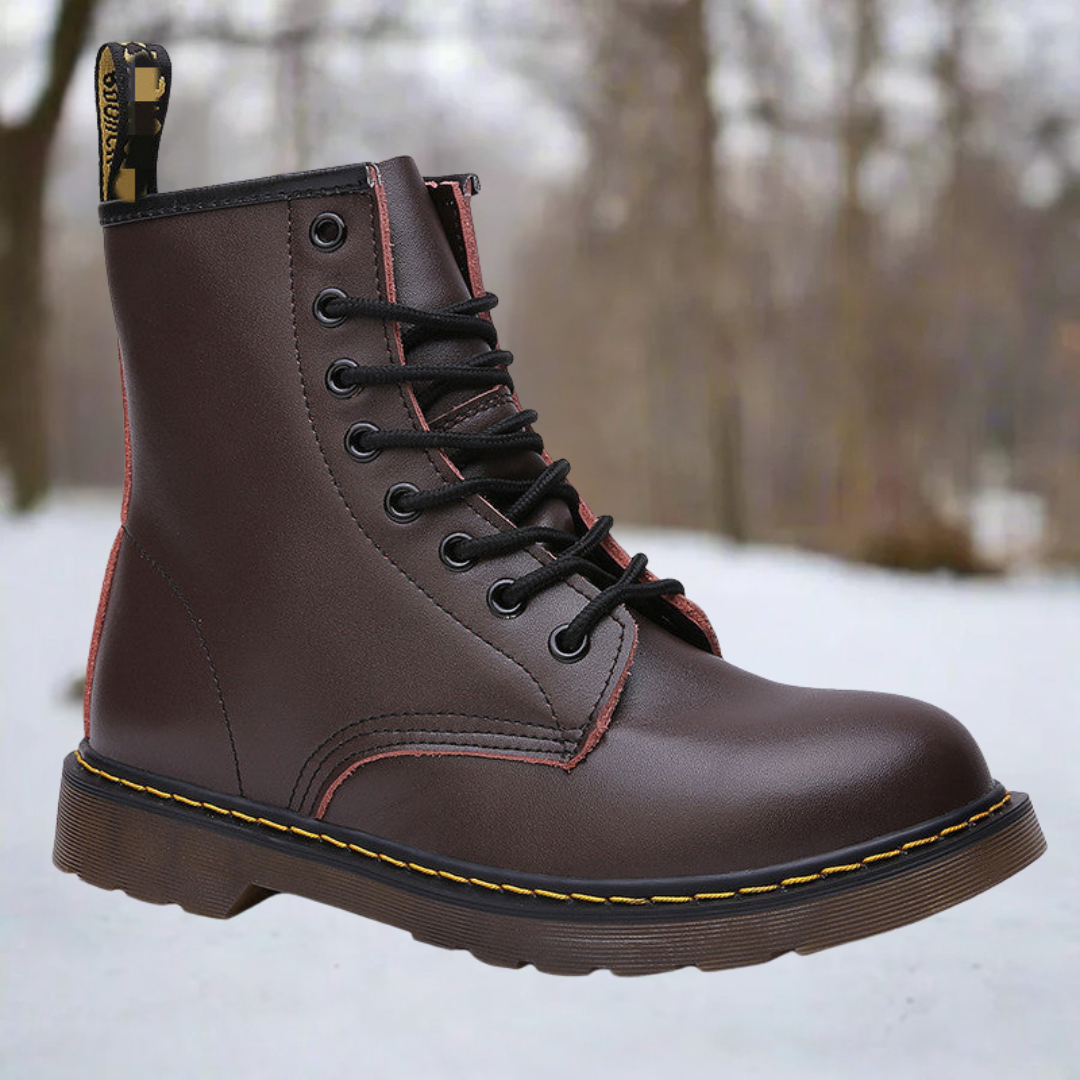 Amaia - Klassische Leder-Stiefeletten