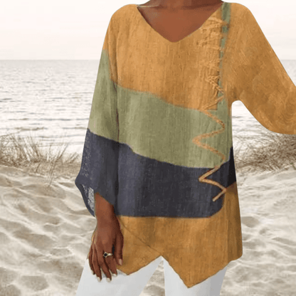 Brenda Santorini Bluse