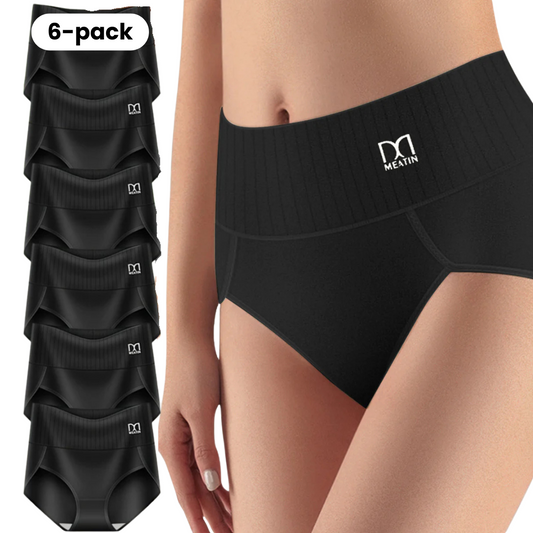Shaplex™ – Ademende & Comfortabele Tailleslips met Buikondersteuning – 6-pack