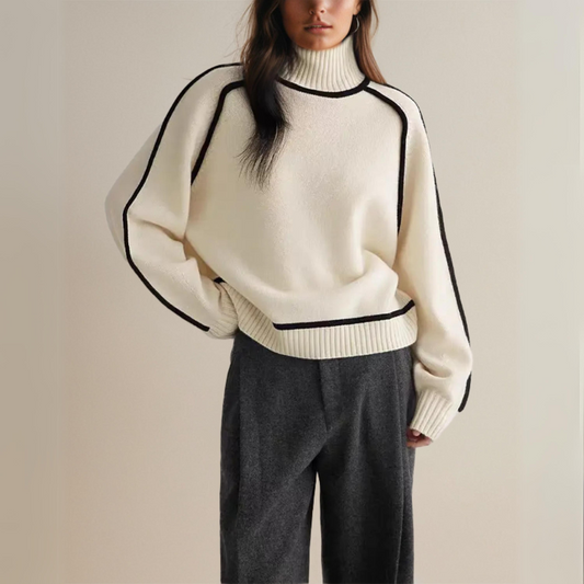 Jane - Elegante Rollkragenpullover für den Winter