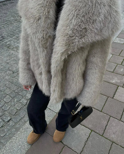 Mystique & Co™ Faux Fur Coat