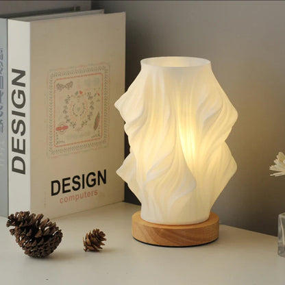 Serene wavecrest lamp